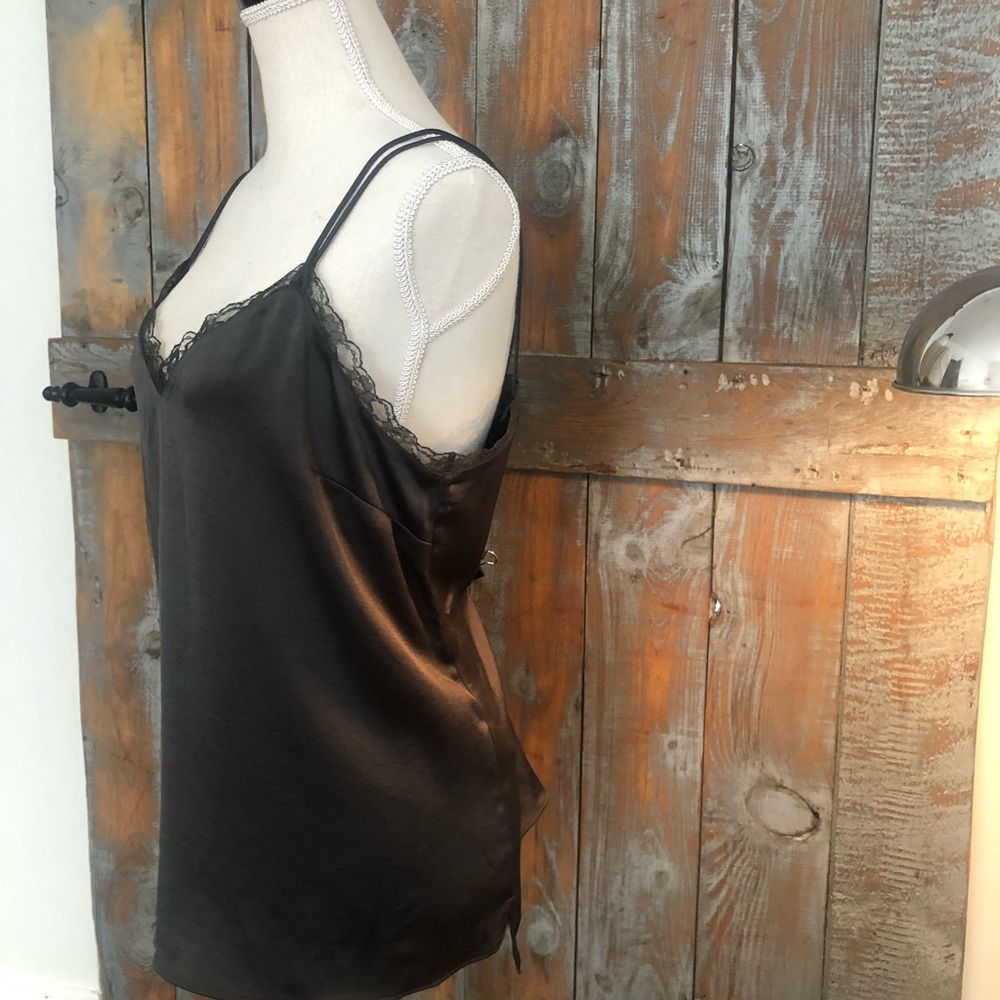 All Saints olive green camisole